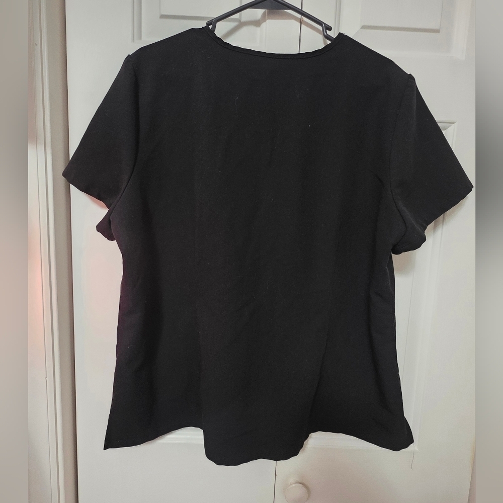 Figs Catarina Womens Scrub Top Black Size XXL/P - Picture 5 of 6